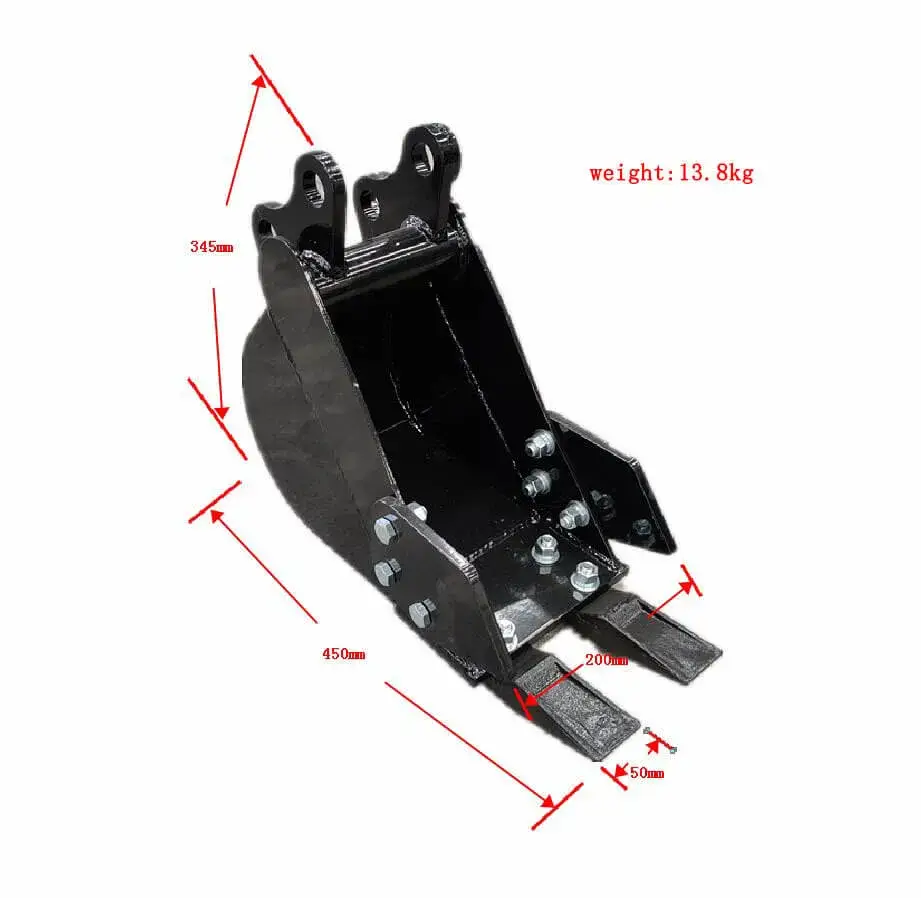 TYPHON 200mm Narrow Bucket Set - Image 2
