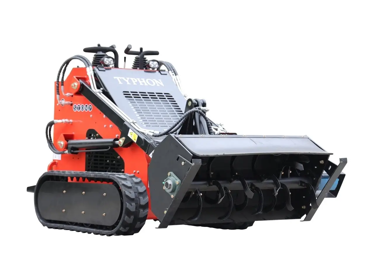Skid Steer Rotary Tiller Attachment