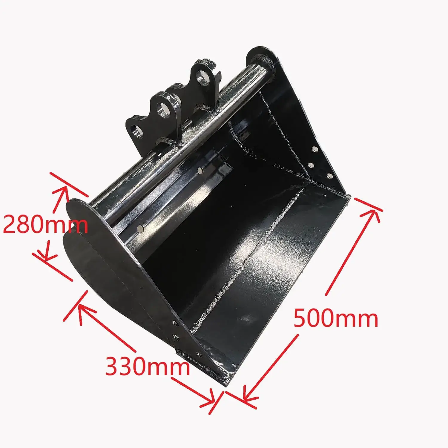 TYPHON 500mm Plain Mud Bucket Set - Image 4