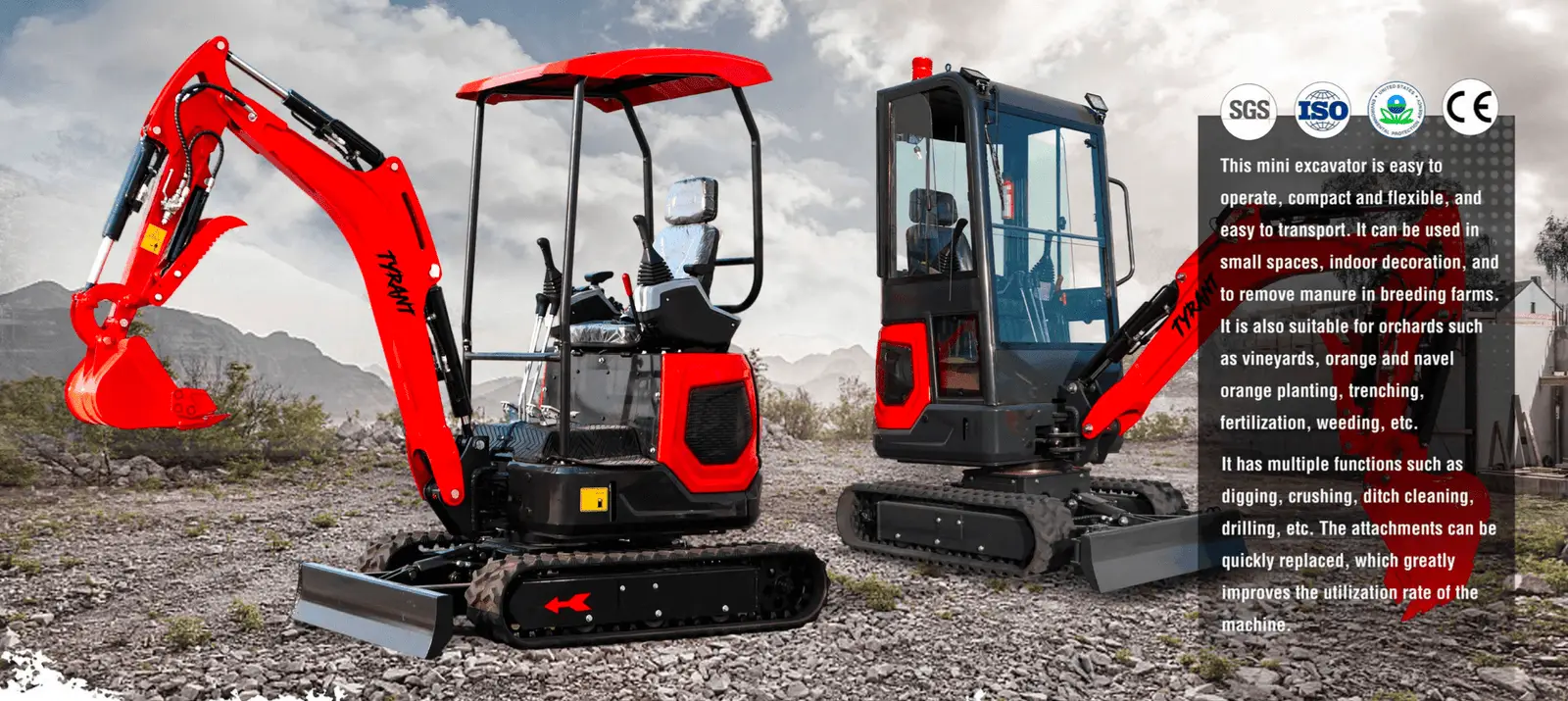TYRANT 17 Kubota Mini Excavator Kit - Image 15