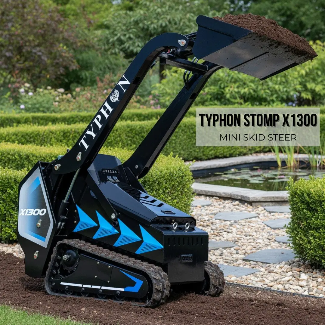 TYPHON STOMP X1300 Mini Skid Steer