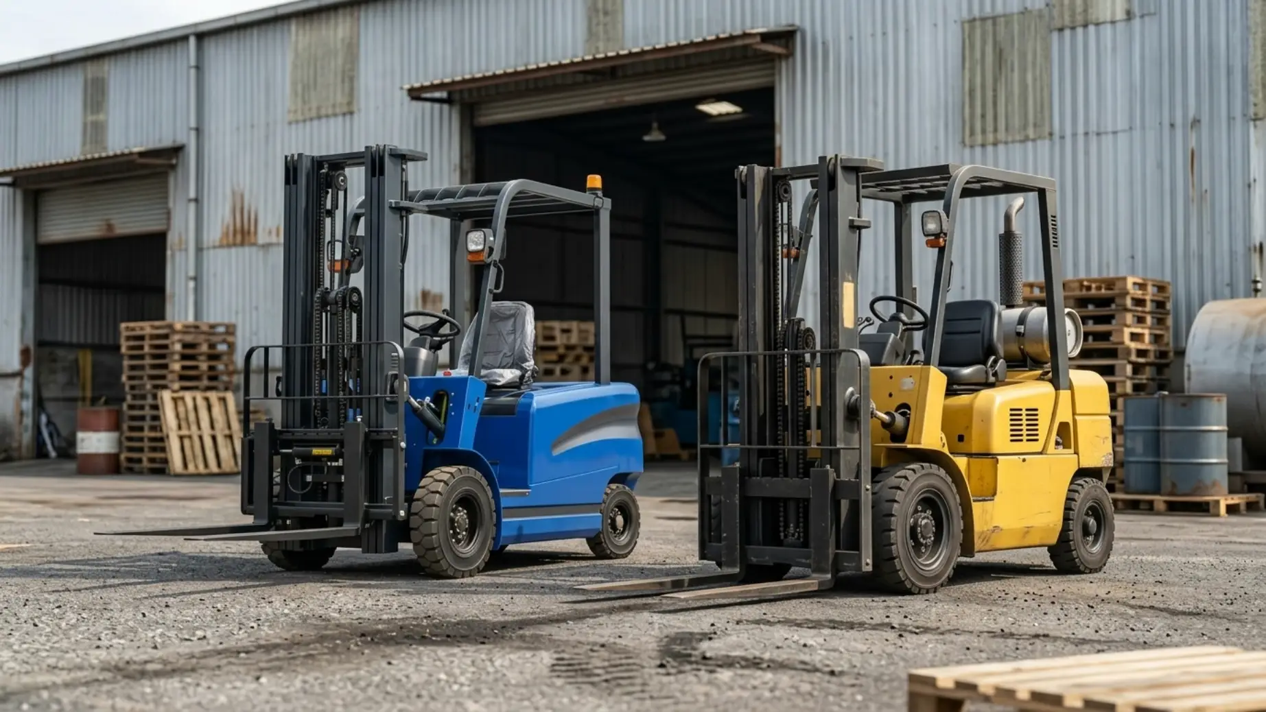 Electric Forklift vs Diesel Forklift: Understanding the Real Difference