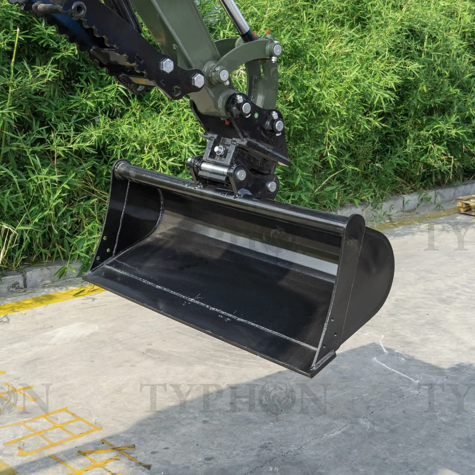 Mini Excavator Rake Attachment - Image 2