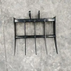 Mini Excavator Rake Attachment