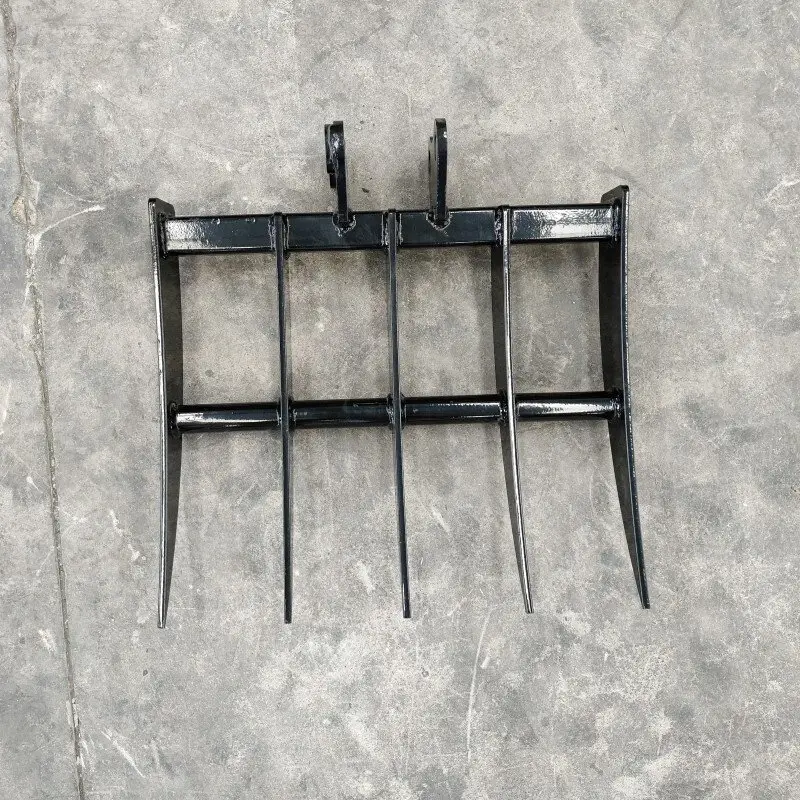 Mini Excavator Rake Attachment
