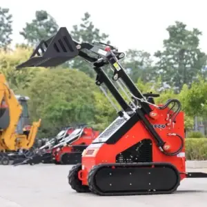 Skid Steer Rock Bucket Attachment