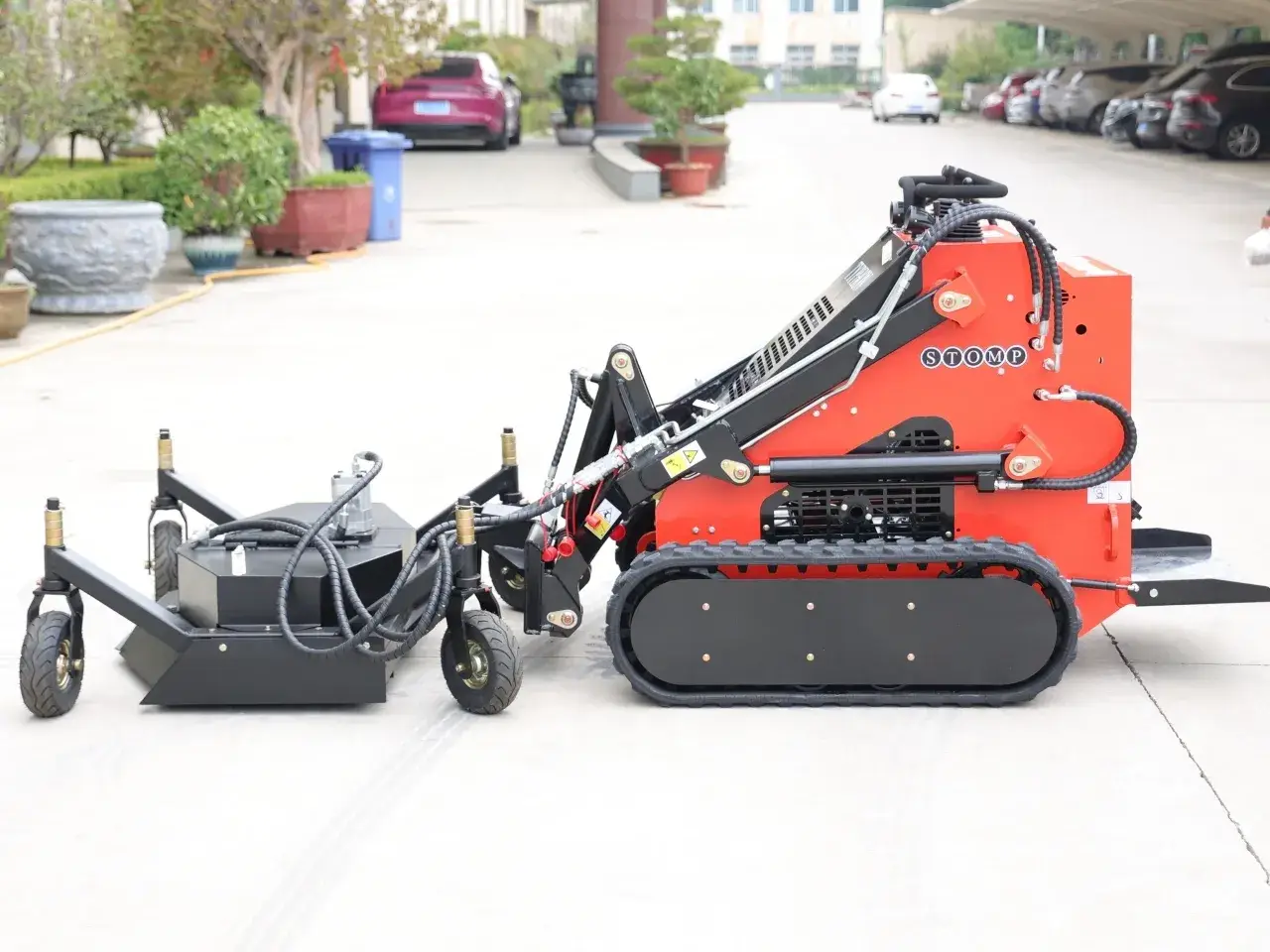 Skid Steer Lawn Mower Attachment - Image 6