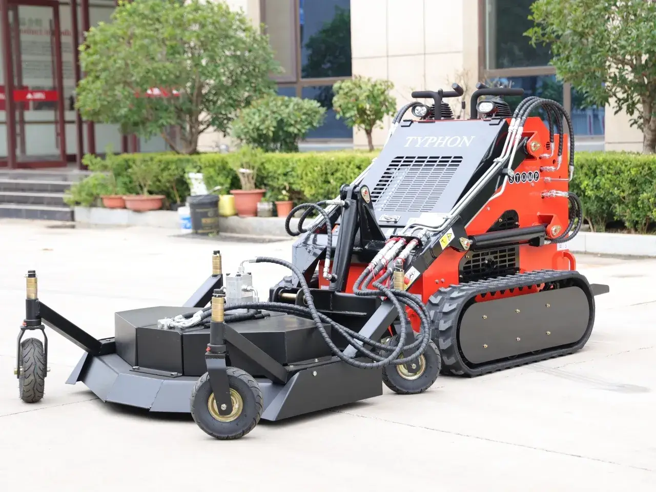 Skid Steer Lawn Mower Attachment - Image 7