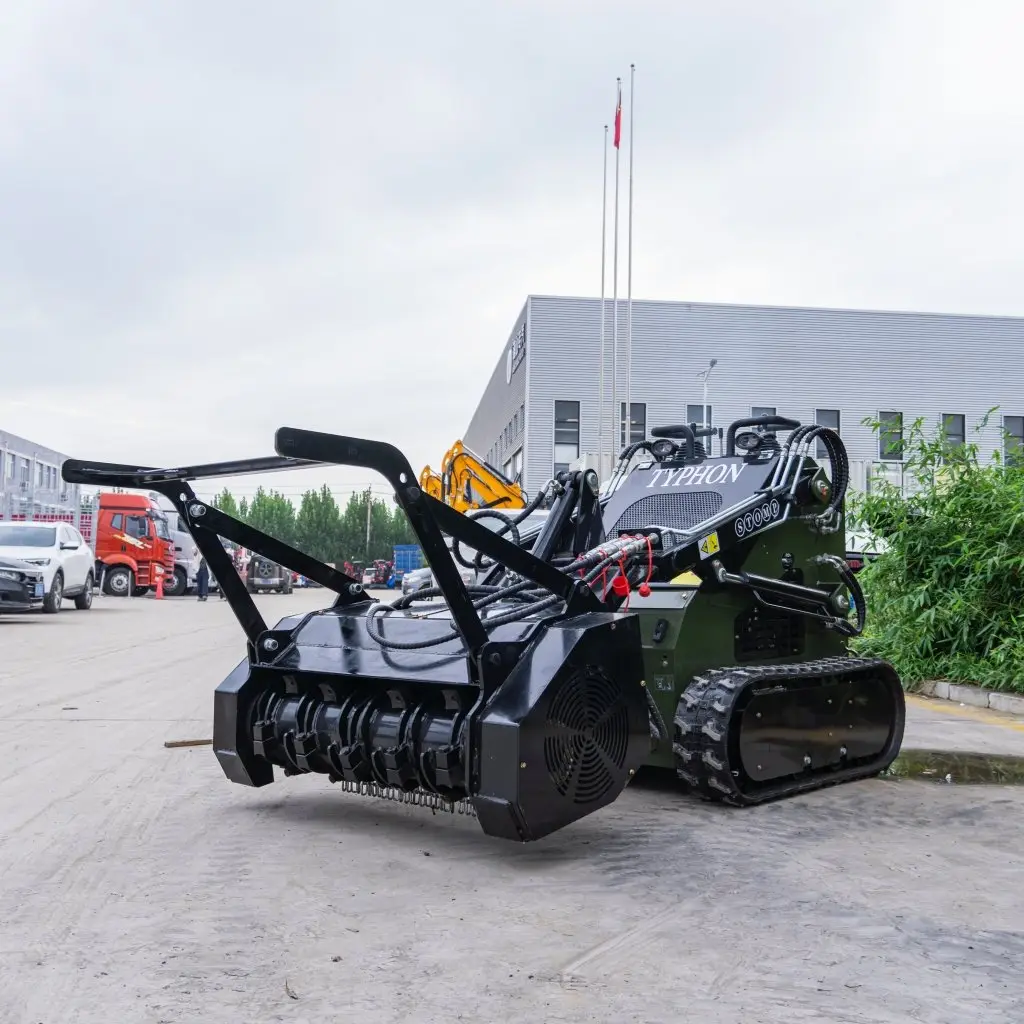 Mini Skid Steer Mulcher Attachment - Image 2