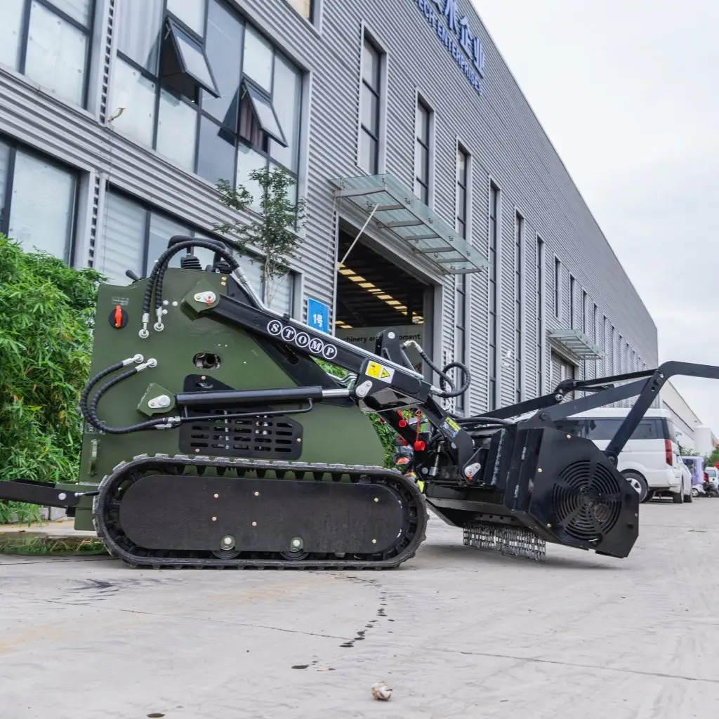 Mini Skid Steer Mulcher Attachment - Image 10
