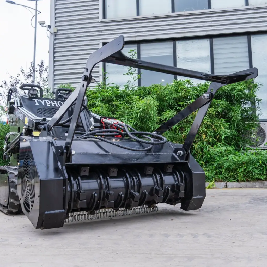 Mini Skid Steer Mulcher Attachment - Image 14