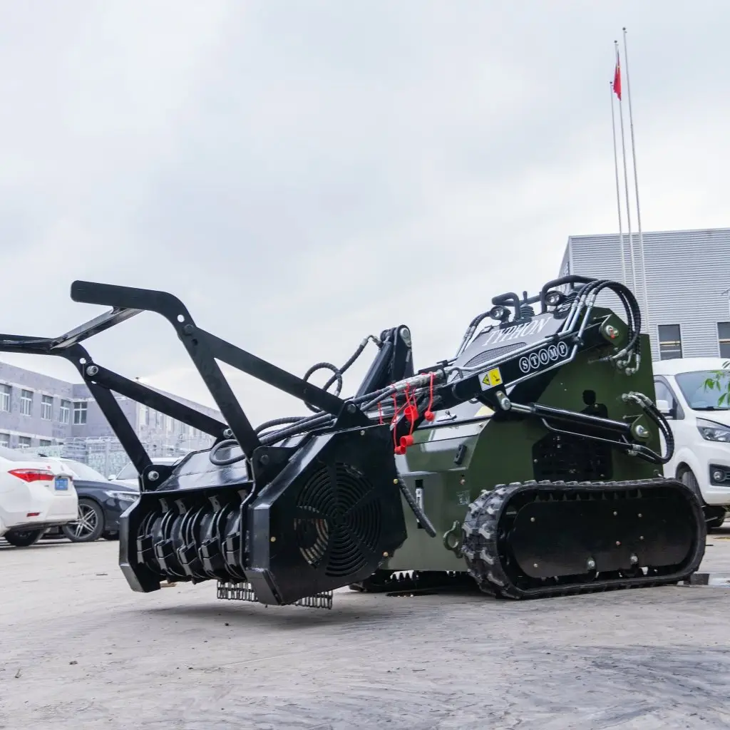 Mini Skid Steer Mulcher Attachment - Image 6