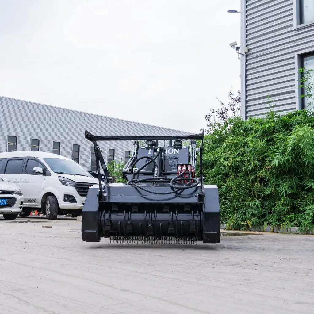 Mini Skid Steer Mulcher Attachment - Image 4