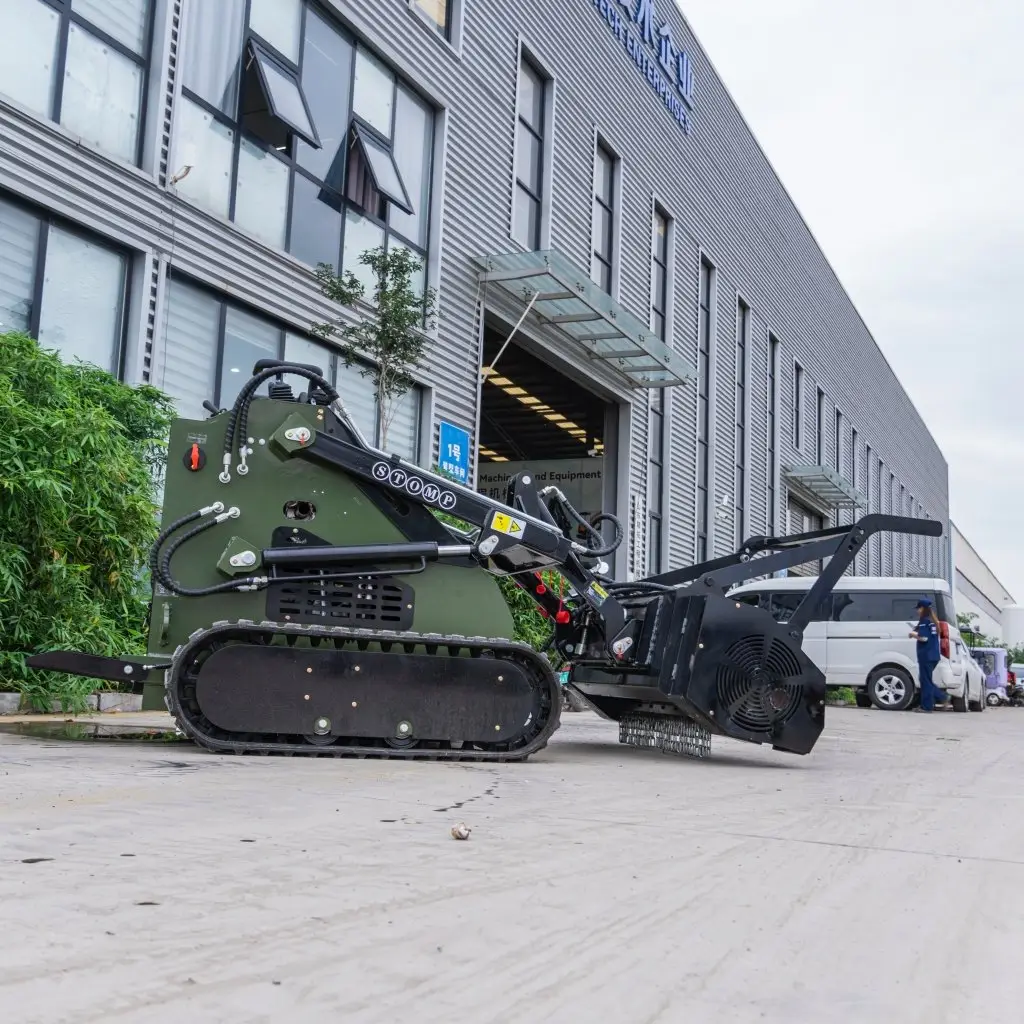 Mini Skid Steer Mulcher Attachment - Image 9