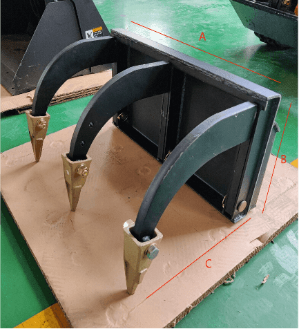 Skid Steer Ripper Tool Attachment - Image 3