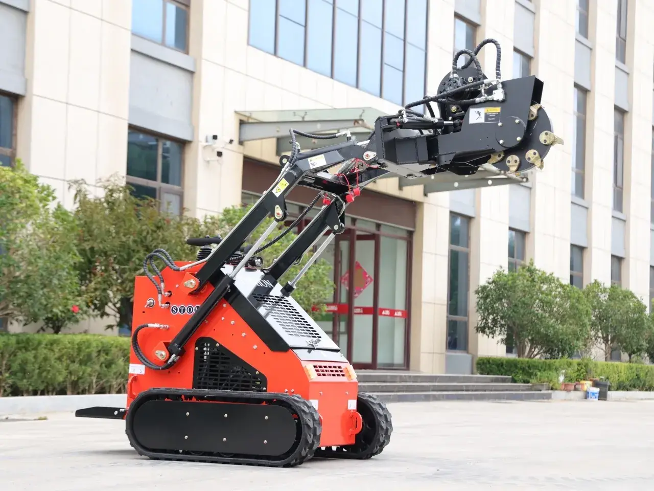 Skid Steer Stump Grinder Attachment - Image 4