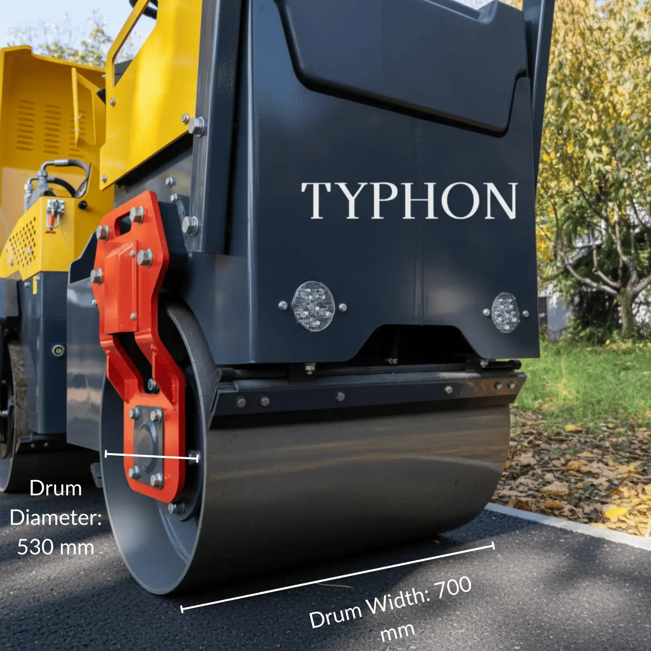 TYPHON FURY 10 1 Ton Road Roller - Image 14
