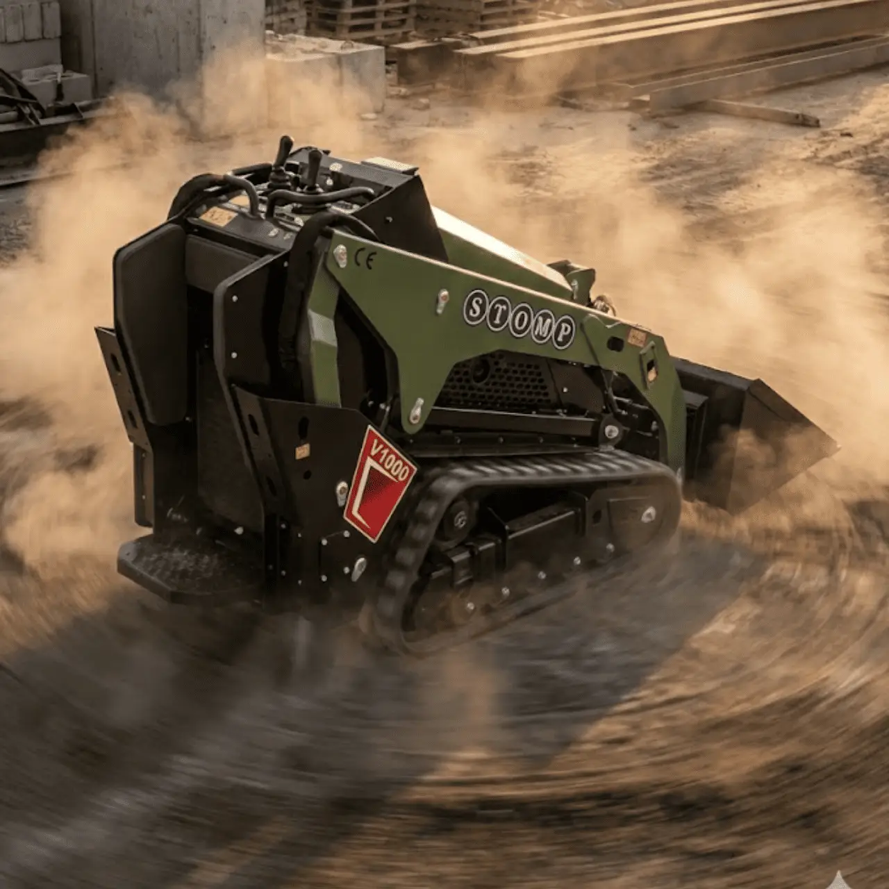 TYPHON STOMP V1000 Diesel Skid Steer - Image 13
