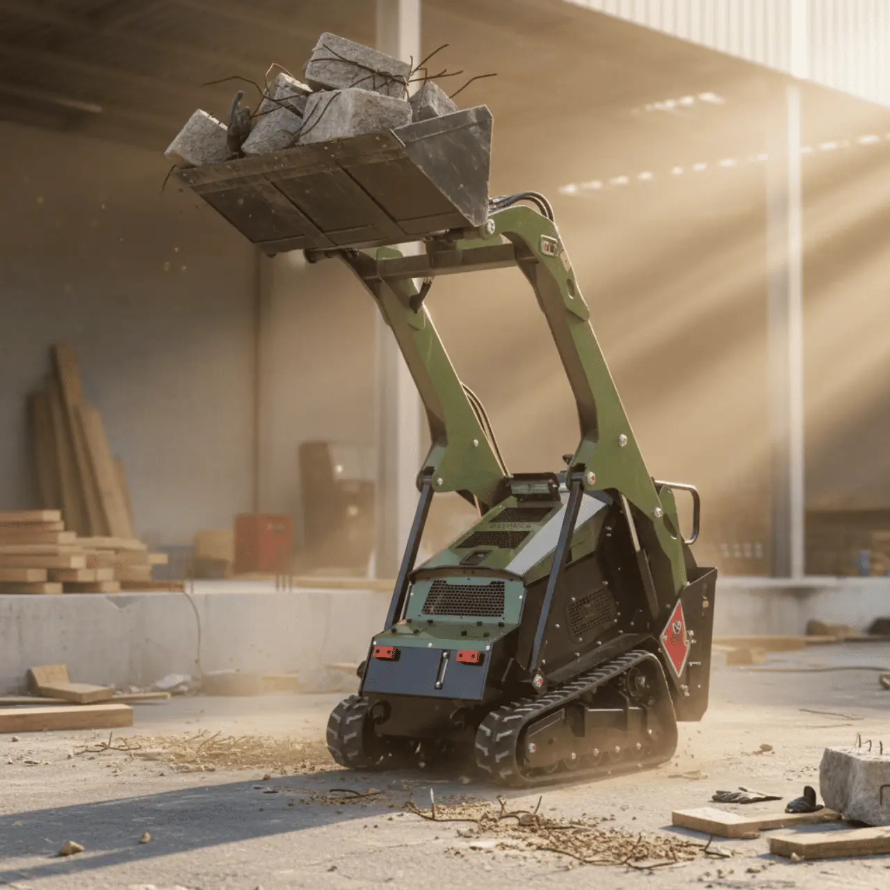 TYPHON STOMP V1000 Diesel Skid Steer - Image 14