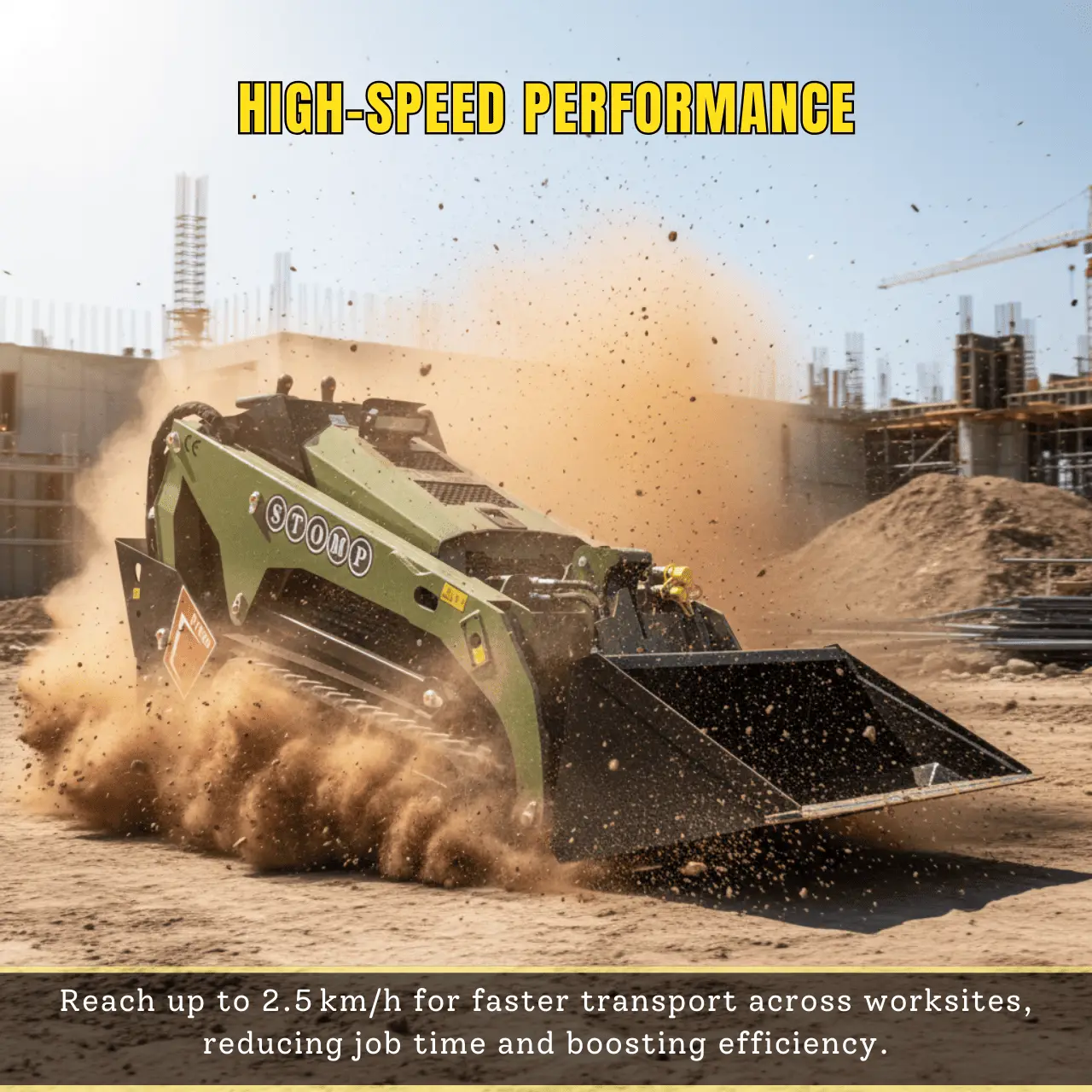 TYPHON STOMP V1000 Diesel Skid Steer - Image 18