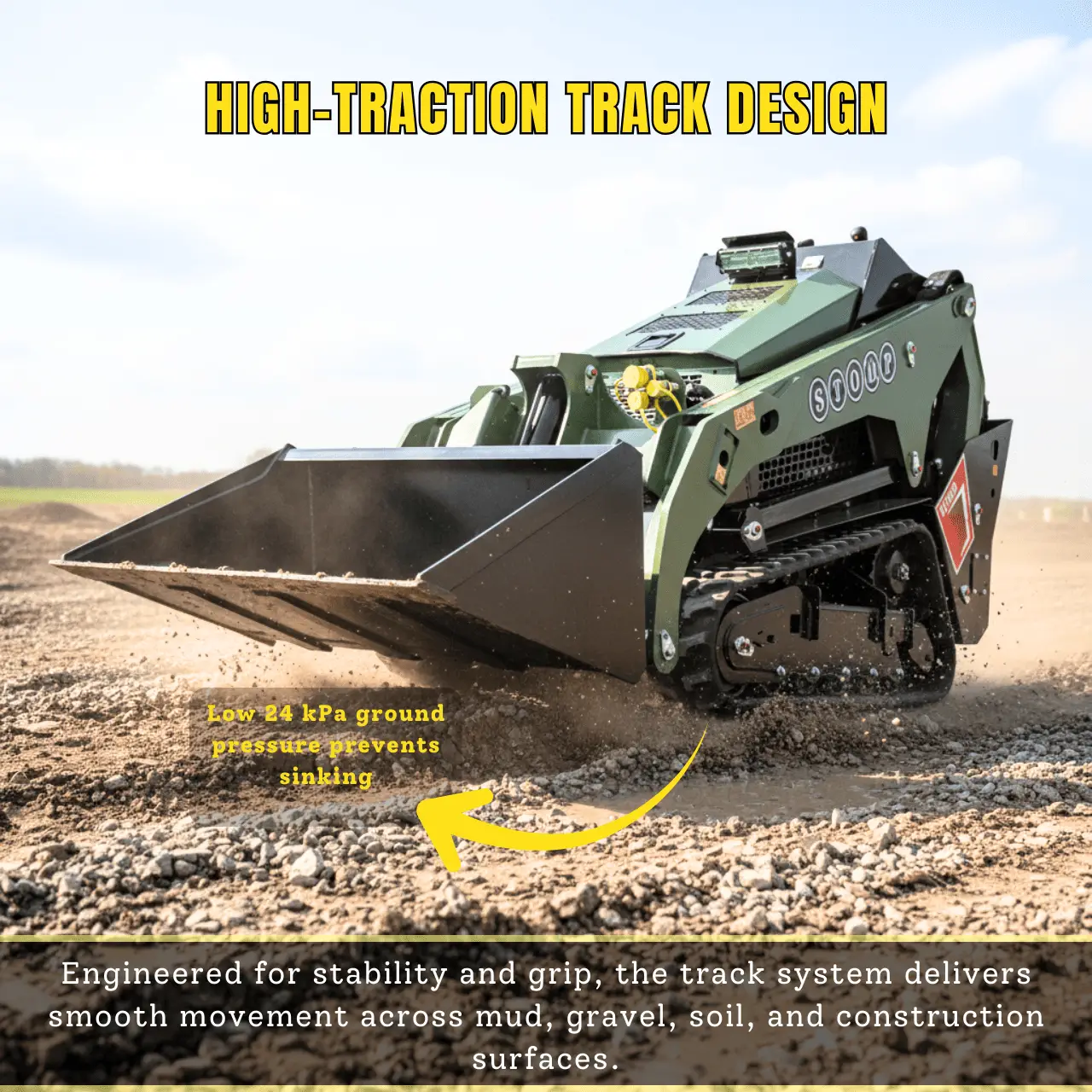 TYPHON STOMP V1000 Diesel Skid Steer - Image 19