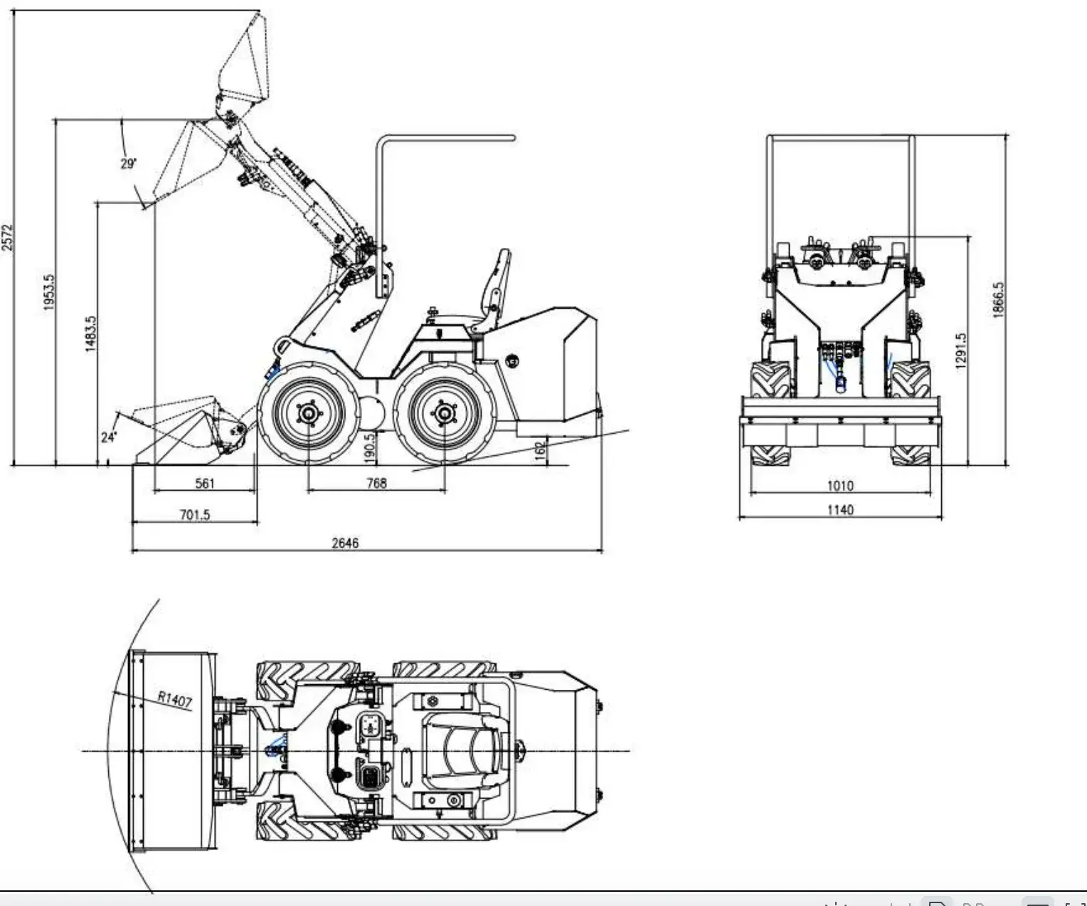 TYPHON Thunder VI Compact Wheel Loader - Image 6