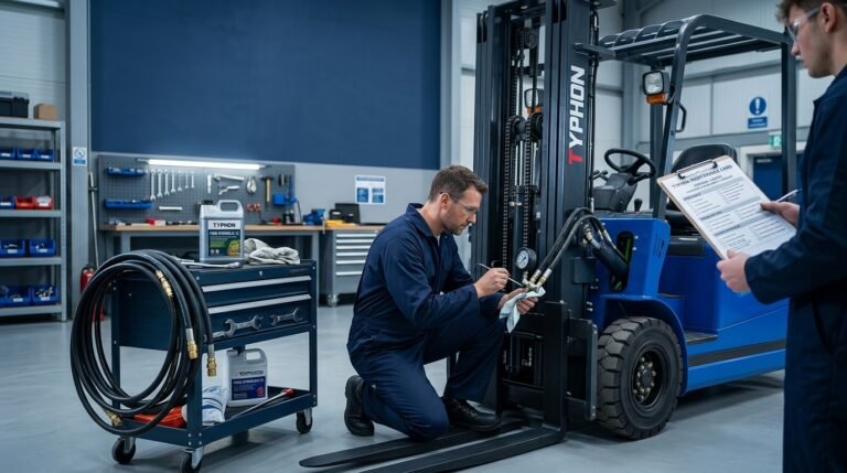 The Electric Forklift Safety Checklist: De-risking the Silent Warehouse