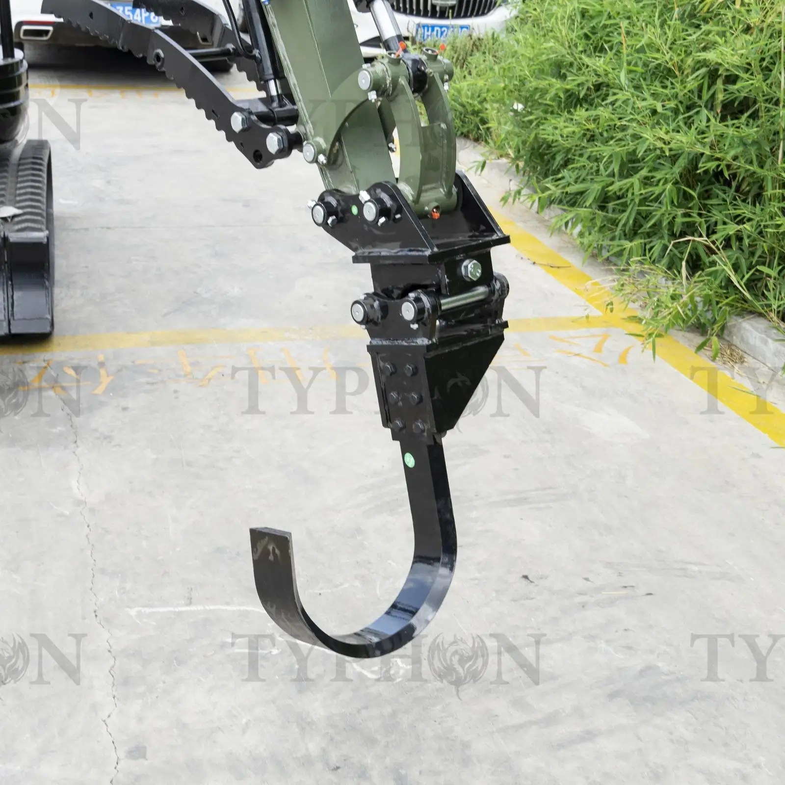 Mini Excavator Tree Digging Blade - Image 6