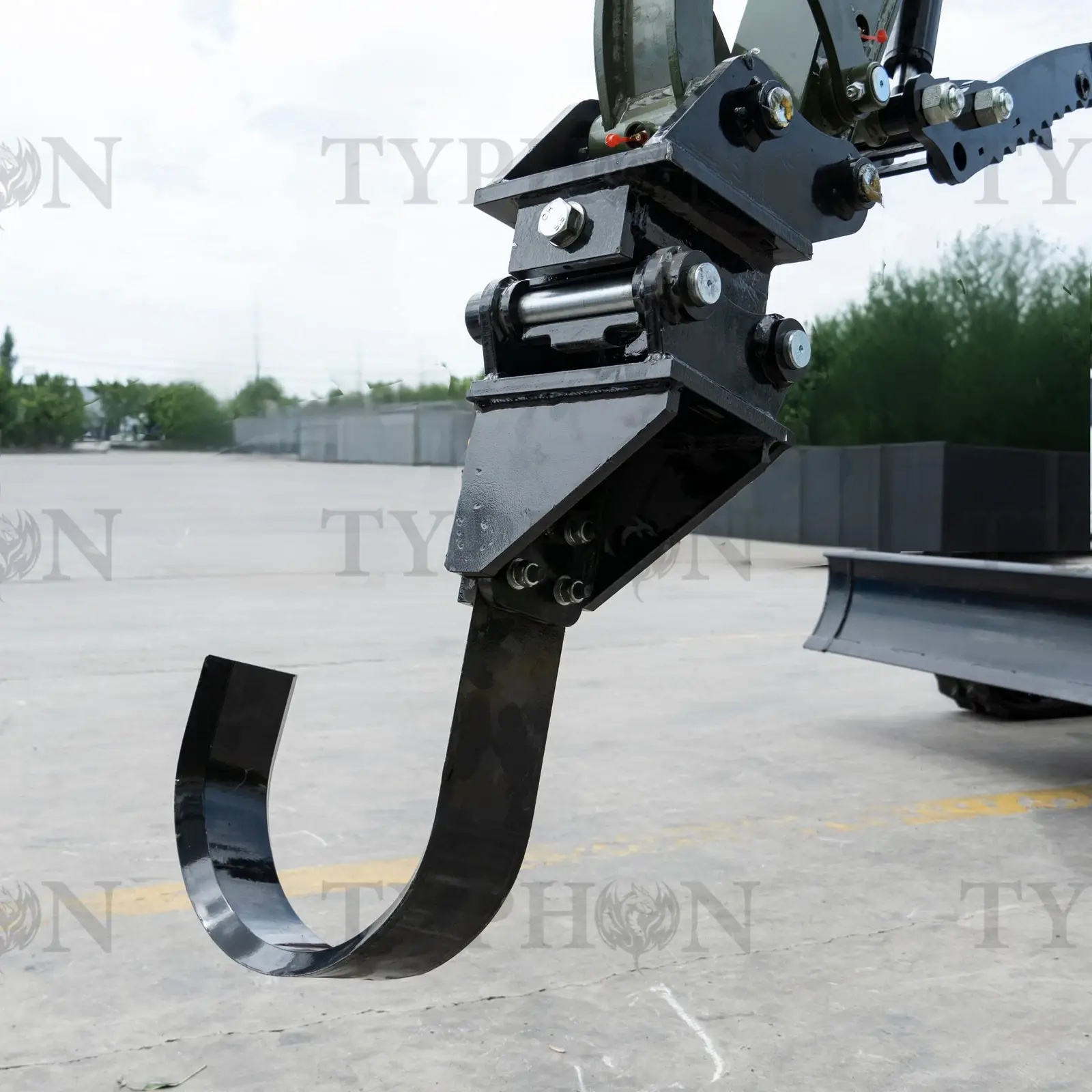 Mini Excavator Tree Digging Blade - Image 4