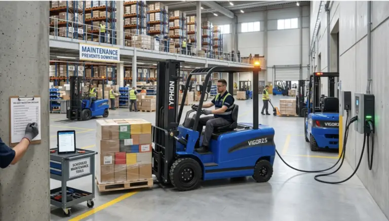 How to Reduce Forklift Downtime During Busy Shifts