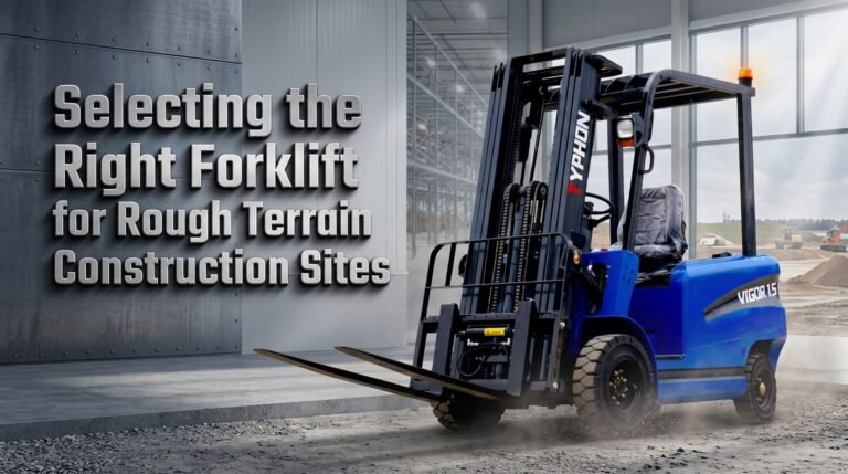 Selecting the Right Forklift for Rough Terrain Construction Sites