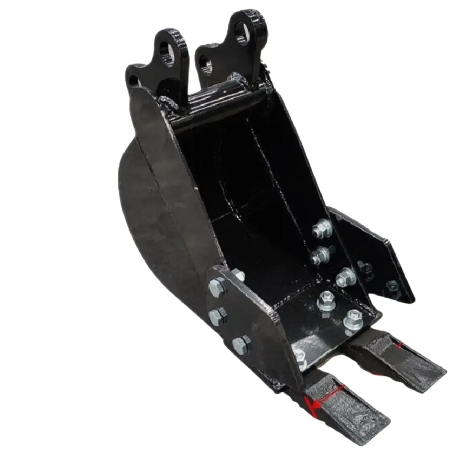 5-in-1 0.8-2 Ton Excavator Attachments Quick Coupler Bucket Ripper Auger Hammer - Image 3