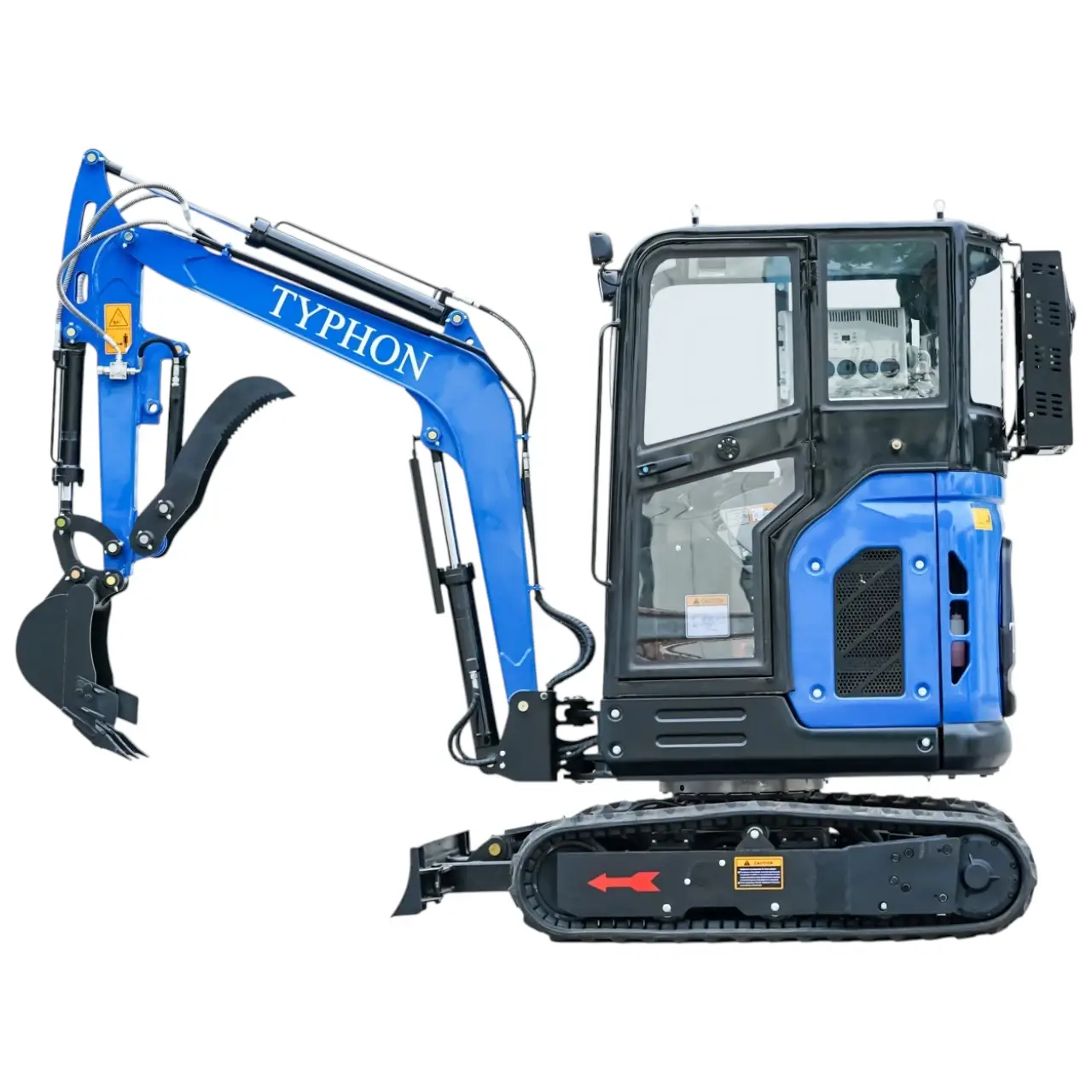 TYPHON TERROR X2 Mini Excavator 2.7 Ton EPA Diesel Kubota V1505 Engine USA - Image 3