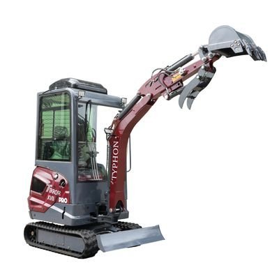 TYPHON TERROR XVII PRO Prestige Edition 4000 lb Enclosed Mini Excavator with Kubota Power & Advanced Hydraulics - Image 14