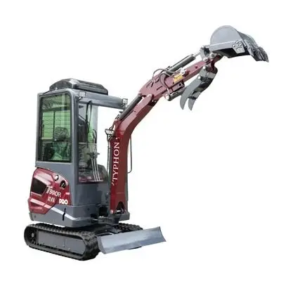 TYPHON TERROR XVII PRO Prestige Edition 4000 lb Enclosed Mini Excavator with Kubota Power & Advanced Hydraulics - Image 14
