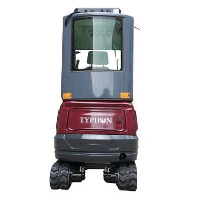 TYPHON TERROR XVII PRO Prestige Edition 4000 lb Enclosed Mini Excavator with Kubota Power & Advanced Hydraulics - Image 19
