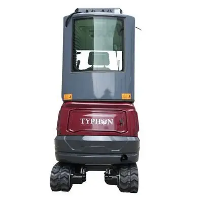 TYPHON TERROR XVII PRO Prestige Edition 4000 lb Enclosed Mini Excavator with Kubota Power & Advanced Hydraulics - Image 19