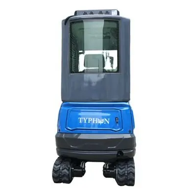 TYPHON TERROR XVII PRO Prestige Edition – Enclosed Mini Excavator with AC, Heater & Ergonomic Comfort - Image 20