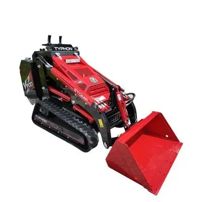 Brand New TYPHON STOMP V900 1.4 Ton Mini Track Loader Featuring Dual Auxiliary Hydraulics & Kubota D1105 25HP USA Engine - Image 2