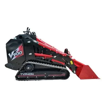 Brand New TYPHON STOMP V900 1.4 Ton Mini Track Loader Featuring Dual Auxiliary Hydraulics & Kubota D1105 25HP USA Engine - Image 14