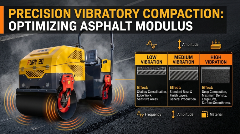 How Vibration Mode Changes Road Roller Compaction Performance