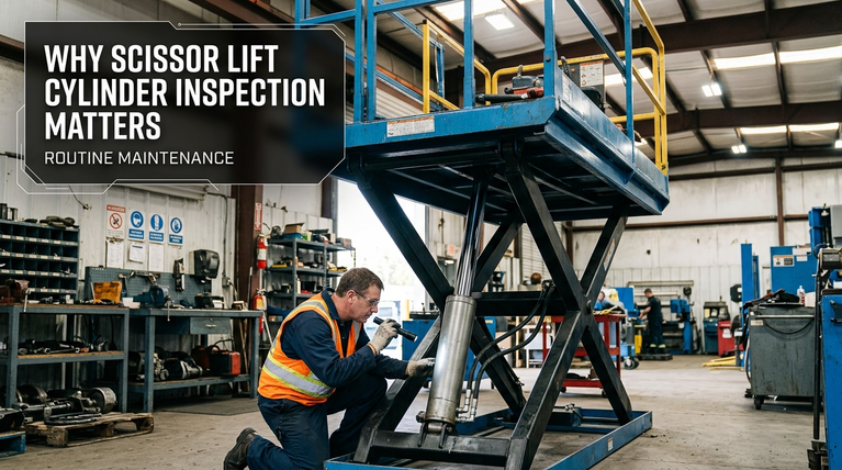 Why Scissor Lift Cylinder Inspection Should Be Part of Routine Maintenance