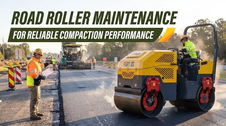Road Roller Maintenance for Reliable Compaction Performance